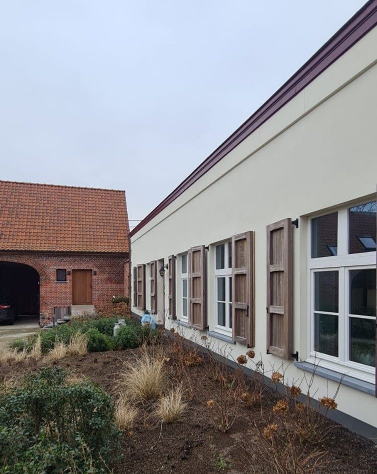 Gevelrenovatie met isolatie — Anzegem — na de werken