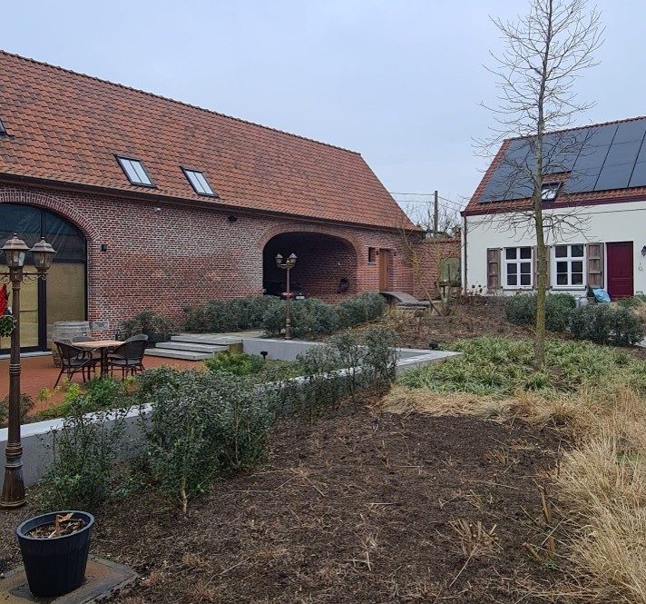 Gevelrenovatie met isolatie — Anzegem — na de werken