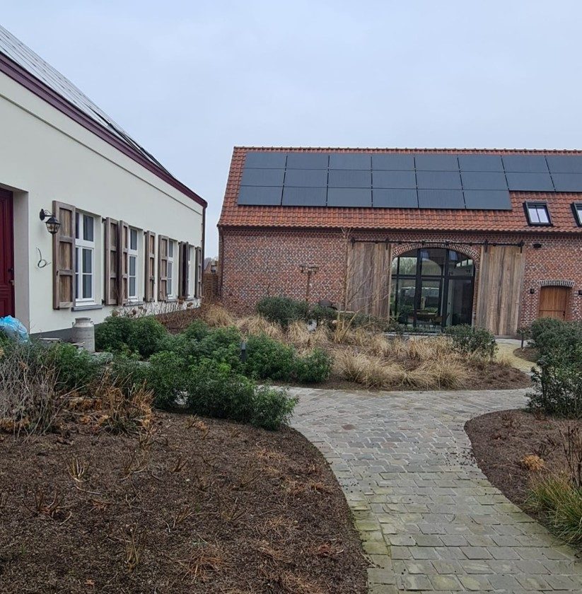 Gevelrenovatie met isolatie — Anzegem — na de werken