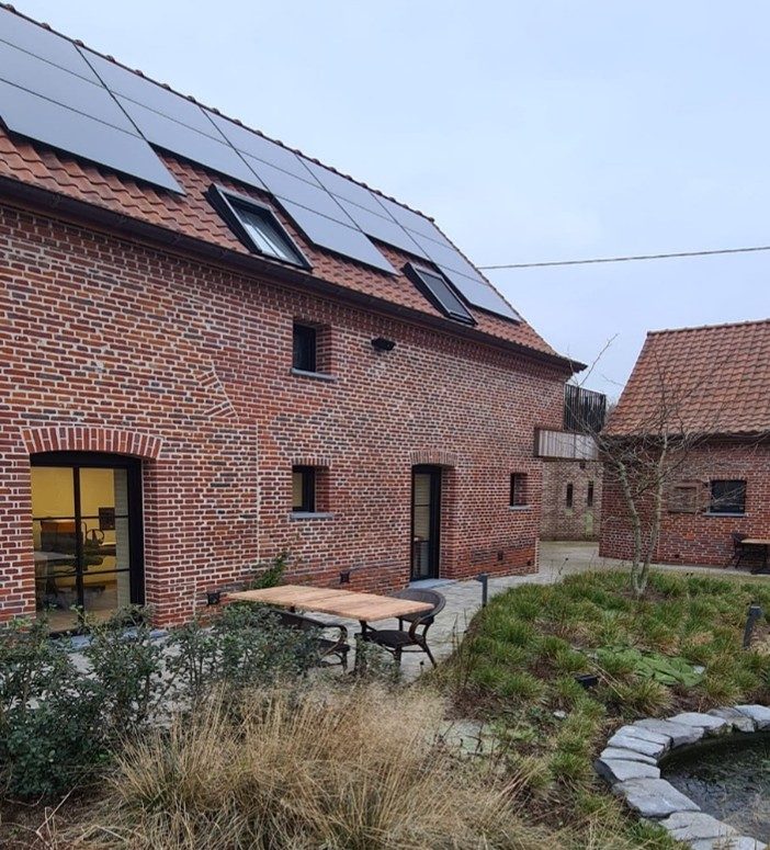 Gevelrenovatie met isolatie — Anzegem — na de werken