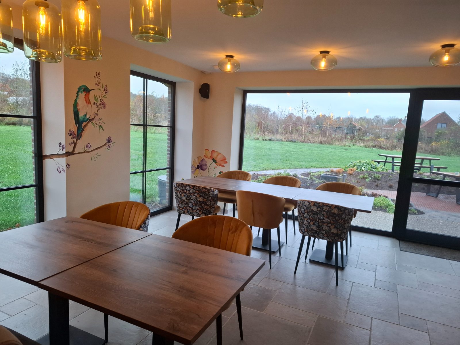 Technieken en binnenafwerking historische hoeve in Anzegem — na de werken